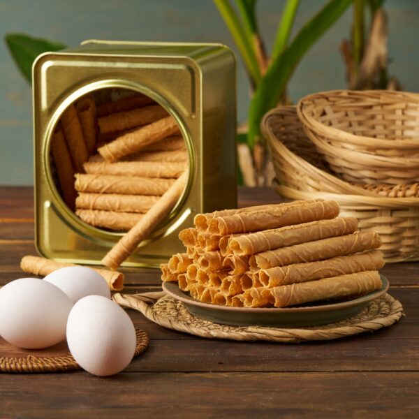 Premium Golden Egg Roll Love Letters